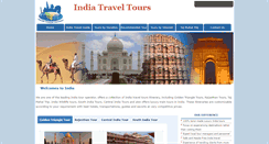 Desktop Screenshot of delhi-jaipur-agra-tours.com